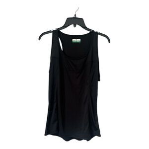 Grand Slam Women’s Black Athletic Tank Top Size L Solid Sleeveless Essential NWT